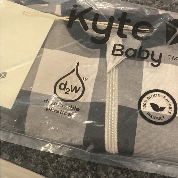 Kyte midnight plaid footie - Picture 2 of 2